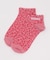 レオパード刺繍ロゴショートソックス