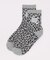 ラメロゴレオパード柄ソックス
