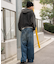 エクストラバギーデニムパンツ