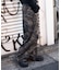 カーブデザインスウェットパンツ