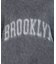 モヘアタッチBROOKLYNロゴニット