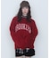 モヘアタッチBROOKLYNロゴニット