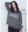 モヘアタッチBROOKLYNロゴニット