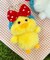 ヘアバンドひよこぬいぐるみキーホルダー