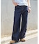 カバーフィットバルーンデニムパンツ