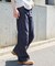 カバーフィットバルーンデニムパンツ