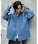 デニムフードシャツ(LS)