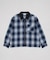 オンブレチェックシャツジャケット