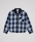 オンブレチェックシャツジャケット