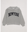 NEWYORKハーフジップニット