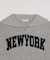 NEWYORKハーフジップニット
