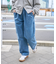 ユルフィットデニムイージーパンツ