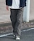 ユルフィットデニムイージーパンツ