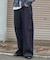 カバーフィットフラップデニムパンツ