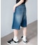 デニムハーフパンツ