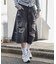 ダメージデニムハーフパンツ