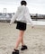 ラッシュガードZIPパーカー