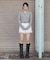 リブジップパーカー