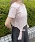 リトルフラワーWリボンTシャツ