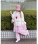 レースヘムワイドパンツ