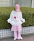 レースヘムワイドパンツ