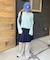 レースヘムワイドパンツ
