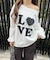 LOVEオフショルビッグトップ