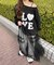 LOVEオフショルビッグトップ