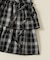 ダブルリボンチェックミニスカート