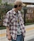 オンブレチェックシャツ（SS）