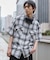 オンブレチェックシャツ（SS）
