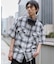 オンブレチェックシャツ（SS）