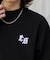アクセ付きストレートライングラフィックT（SS）