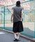 スウェットバギーショーツ