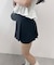 プリーツドッキングショートパンツ