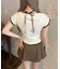 チェックレイヤードチョーカーT