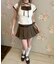 チェックレイヤードチョーカーT