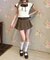 チェックレイヤードチョーカーT