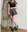 チェックレイヤードチョーカーT