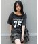 サイドドロストオフショルグラフィックT