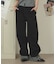 ロールアップチェックワークパンツ