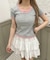 フェイクレイヤードヘンリーネックT