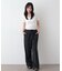 ボーダーカット2WAYパンツ