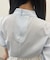 ハンソデボウタイブラウス