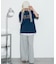 チェックディテールロゴT（SS）