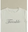 スタッズデザインロゴTシャツ