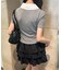 エリツキレイヤード半袖トップス