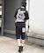 ペイズリーグラフィックショーツ