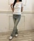 リトルフラワーワッフルTシャツ
