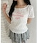 リトルフラワーワッフルTシャツ